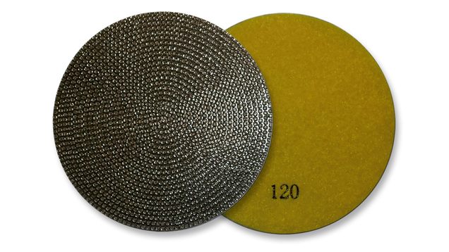Zyklon slipepad 125 mm 120 korning