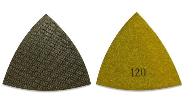 Zyklon slipepad 95x95 mm 120 korning